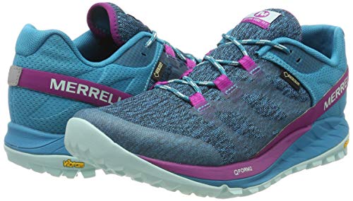 Merrell Antora GTX, Zapatillas de Running para Asfalto para Mujer, Multicolor (Capri Breeze), 38 EU