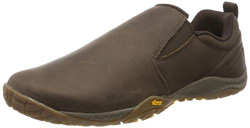 Merrell Trail Glove 4 Luna Slip on, Zapatillas sin Cordones para Hombre, Marrón (Espresso), 43.5 EU