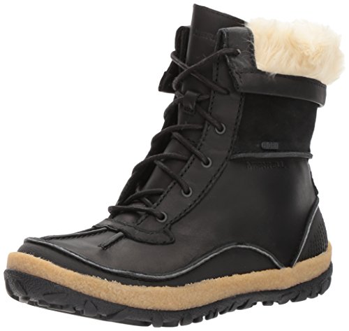 Merrell Tremblant Mid Polar Waterproof, Botas Altas para Mujer, Negro (Black), 39 EU