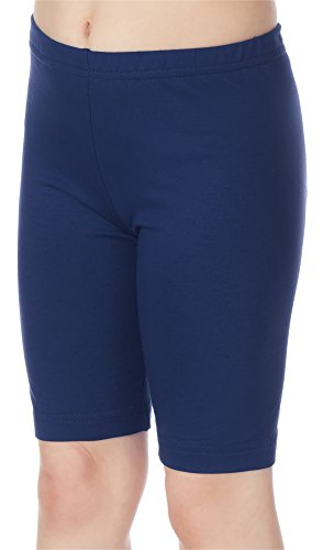 Merry Style Leggins Mallas Pantalones Cortos Ropa Deportiva Niña MS10-132 (Azul Marino, 116 cm)