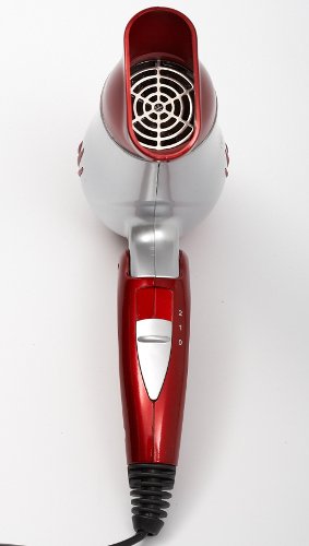 Mesko MS2226 Secador de Pelo de Viaje, 2 ajustes de Velocidad, Plegable, 1200W, 1200 W, Plástico
