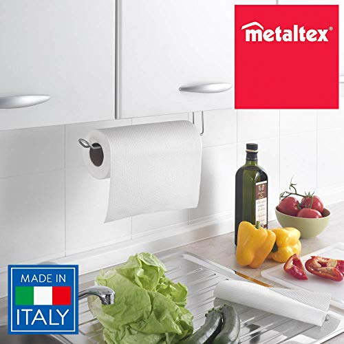 Metaltex Colgador de Rollo Cocina, Polytherm, Gris, 35x18x10 cm