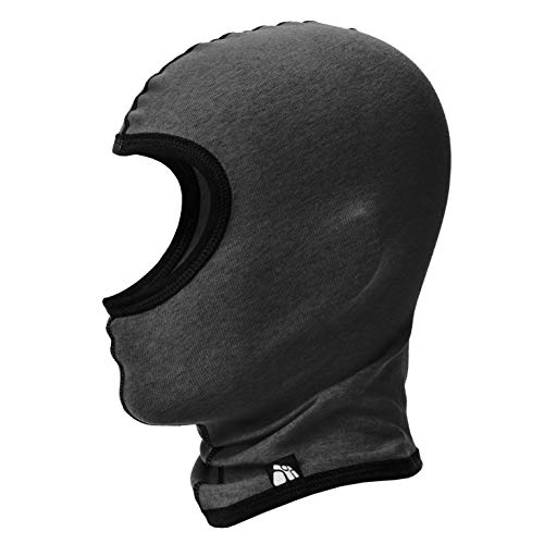 meteor Pasamontañas Balaclava Termico para Invierno Ciclismo Moto Deporte Ski Esquí Senderismo Snowboard al Aire Libre para Hombre Mujer Proteger Cuello y Cara Tamaño Universal (XL/XXL, Gris)
