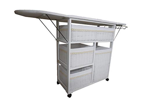 Meyvaser Mueble planchador Lisboa Blanco