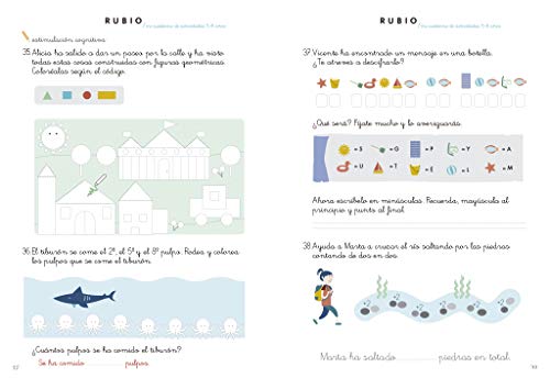 Mi cuaderno de actividades: 5 - 6 años (edición exclusiva) (Rubio. El arte de aprender)