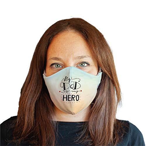 Mi estilo personalizado 3x mascherine sartoriali #Papà-DadHero# Bebé 7-9 años