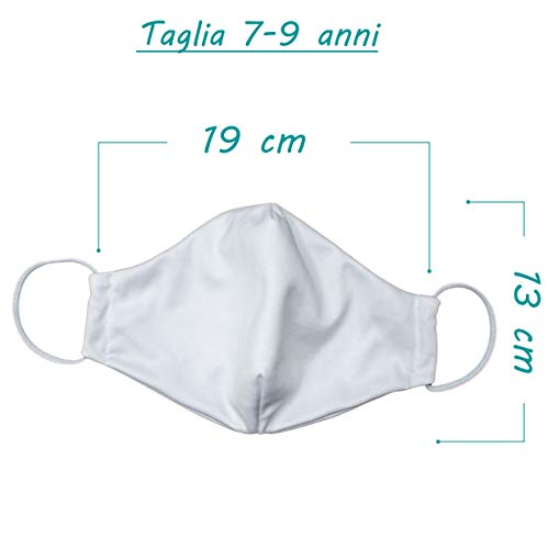 Mi estilo personalizado 3x mascherine sartoriali #Papà-DadHero# Bebé 7-9 años