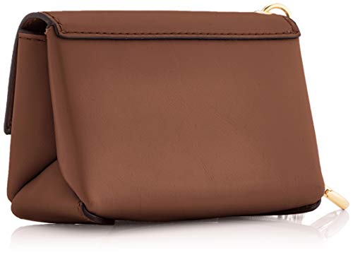 Michael Kors Charms Leather, Colgantes de Piel. para Mujer, Luggage, Small