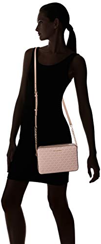 Michael Kors Jet Set, LG EW CROSSBODY para Mujer, SFTPINK/CERVATILLO, Large