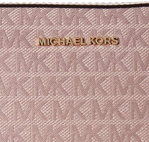 Michael Kors Jet Set, LG EW CROSSBODY para Mujer, SFTPINK/CERVATILLO, Large