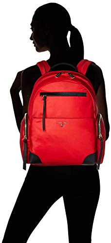 Michael Kors Prescott, MOCHILA LG para Mujer, BRT RED MLTI, Large