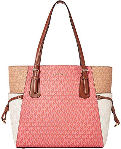 Michael Kors Voyager, Bolso bandolera. para Mujer, Pnkgrpft Mlt, Small