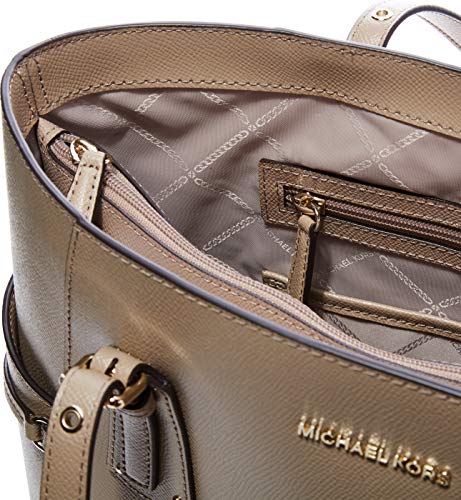 Michael Kors Voyager, Bolsos Totes para Mujer, Gris, 16 X 37 X 29 Cm