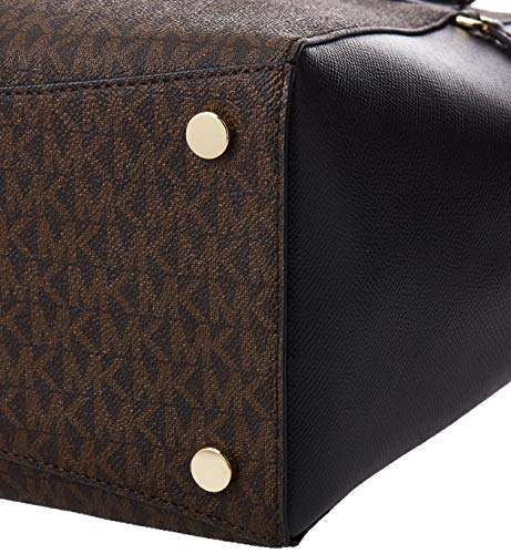 Michael Kors Voyager, EW MUERTO para Mujer, Brown/Black, Small