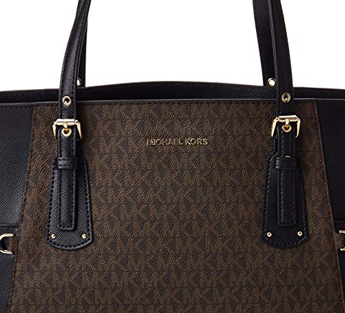 Michael Kors Voyager, EW MUERTO para Mujer, Brown/Black, Small