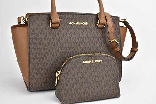 Michael Kors Women's Selma Medium Top-Zip Satchel