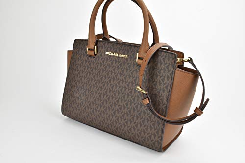 Michael Kors Women's Selma Medium Top-Zip Satchel