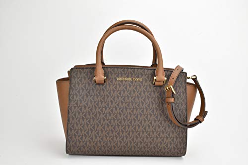 Michael Kors Women's Selma Medium Top-Zip Satchel