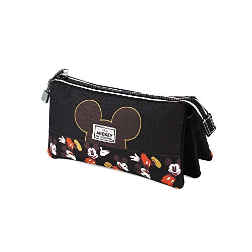 Mickey Mouse True-Estuche Portatodo Triple HS