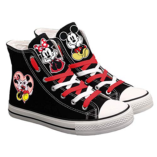 Mickey Mouse Zapatos de Lona Zapatos de Lona Unisex Zapatos Deportivos 1