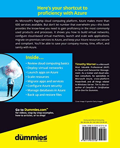 Microsoft Azure For Dummies (For Dummies (Computer/Tech))