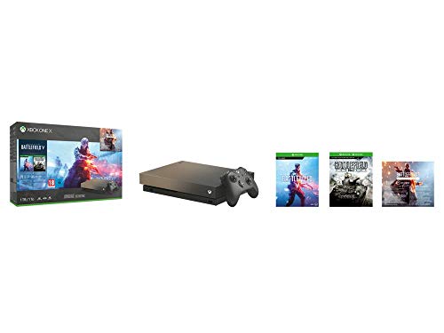 Microsoft Xbox One X - Consola 1 TB + Battlefield V