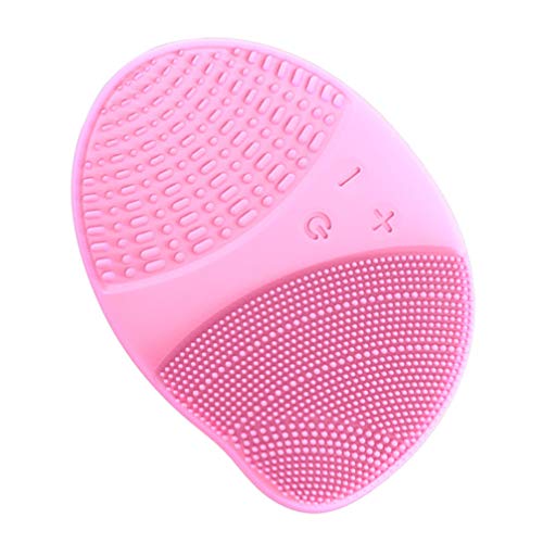 MILISTEN Cepillo de Limpieza Facial Masajeador USB Cepillo de Cara de Silicona Herramienta de Cuidado de La Piel Facial para Limpieza Profunda Eliminación de Exfoliación de Espinillas