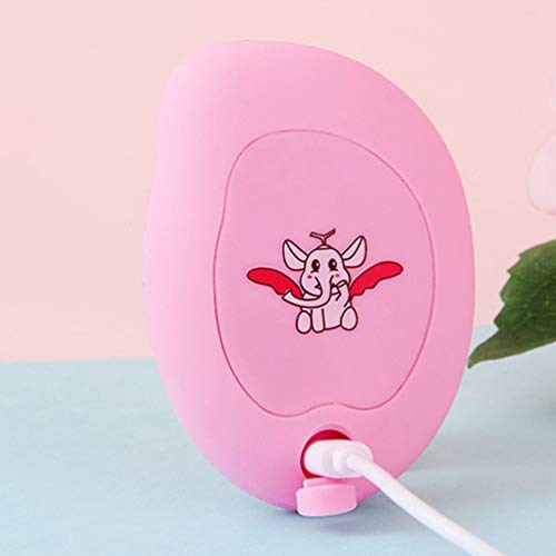 MILISTEN Cepillo de Limpieza Facial Masajeador USB Cepillo de Cara de Silicona Herramienta de Cuidado de La Piel Facial para Limpieza Profunda Eliminación de Exfoliación de Espinillas