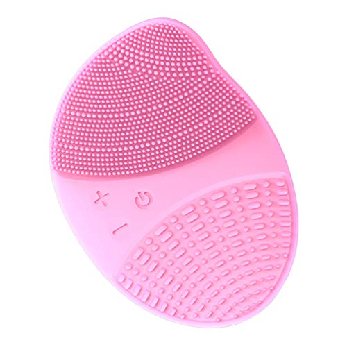 MILISTEN Cepillo de Limpieza Facial Masajeador USB Cepillo de Cara de Silicona Herramienta de Cuidado de La Piel Facial para Limpieza Profunda Eliminación de Exfoliación de Espinillas
