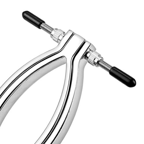 Milisten Clip de Labios Clip de Metal Abrazaderas de Espéculo de Vagina Abrazaderas Estimulantes Del Punto G Juegos Eróticos para Adultos Juguete para Mujeres Parejas