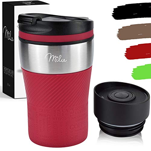 Milu Termo, taza de 210 ml, vaso térmico de viaje, café para llevar (2022)  - BigTravelMarkt