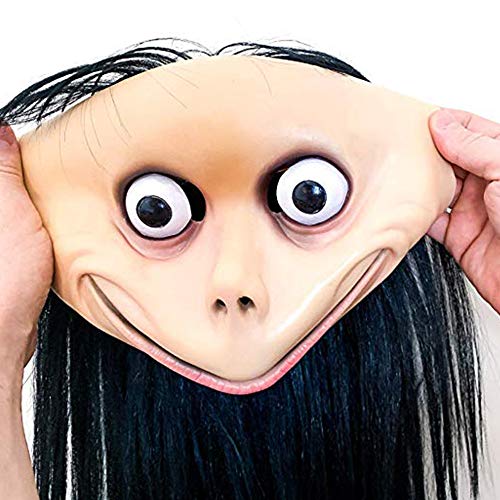 Miminuo Máscara de Terror Máscara de látex de Miedo Máscara de Cabeza Completa de Halloween Fiesta de Disfraces de Disfraces