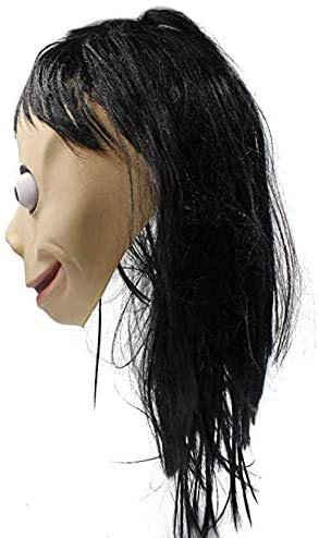 Miminuo Máscara de Terror Máscara de látex de Miedo Máscara de Cabeza Completa de Halloween Fiesta de Disfraces de Disfraces