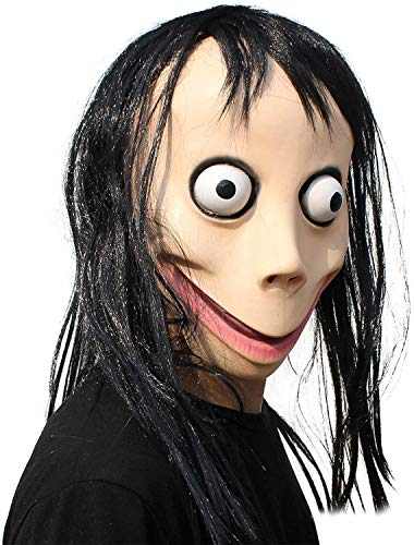 Miminuo Máscara de Terror Máscara de látex de Miedo Máscara de Cabeza Completa de Halloween Fiesta de Disfraces de Disfraces