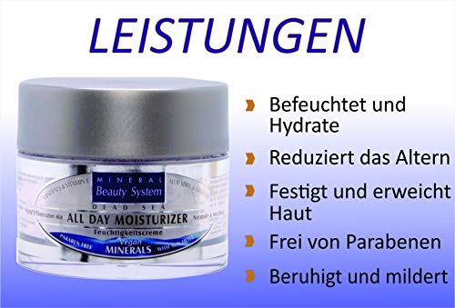 Mineral Beauty System - Crema hidratante para el mar Muerto (50 ml)