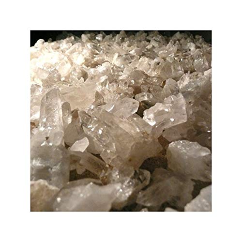 Mini drusas de Cuarzo, con cristalizacion Pack 250 gr Minerales y Cristales, Belleza energética, Meditacion, Amuletos Espirituales