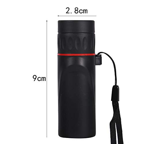 Mini Telescopio de enfoque con una Mano monocular HD óptico Telescopio portátil impermeable ne 30 x 25 Zoomable 7X al aire libre Fácil de operar Adecuado para observación de aves Viajes en camping