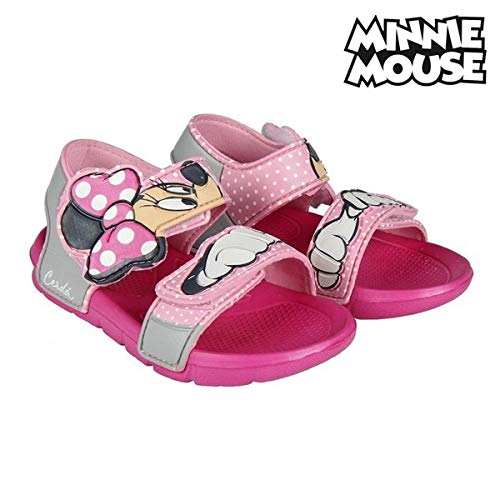 Minnie Mouse S0712219, Flat Sandal Unisex-Child, Rosa, 23 EU
