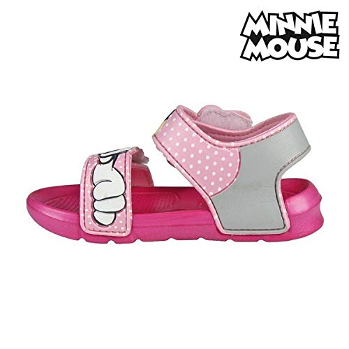 Minnie Mouse S0712219, Flat Sandal Unisex-Child, Rosa, 23 EU