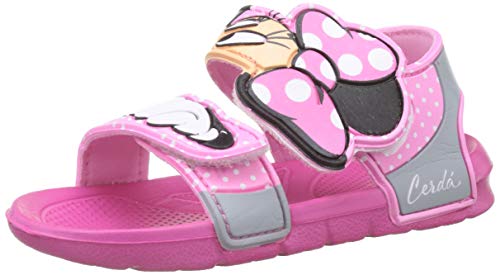 Minnie Mouse S0712219, Flat Sandal Unisex-Child, Rosa, 23 EU