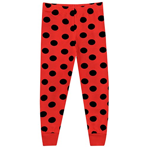 Miraculous Ladybug - Pijama para niñas Ladybug - Ajuste Ceñido - 5-6 Años