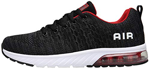 Mishansha Hombre Zapatillas Deportivas Ultra Ligero Fly Knit Zapatos de Calle Flexible Elástico Suave Absorción de Impacto Zapato para Caminar Primavera Verano Sport Shoes, Gris 43