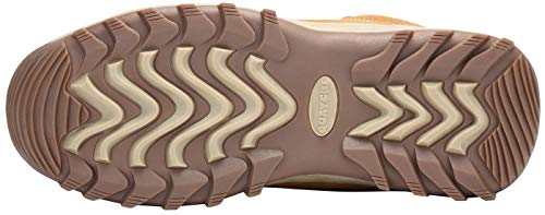 Mishansha Mujer Hombre Botas para Invierno con Forro de Piel Cálidas Zapatos para Caminar Senderismo y Trekking - Calentitas Cómodas Antideslizantes(Amarillo, 48 EU)