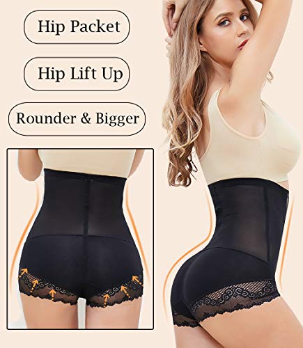 MISS MOLY Braguita Moldeadora Mujer Moldeadora Braga Faja Reductora Cintura Adelgazante Cintura Alta Invisible Shapewear Lenceria Body Shaper sin Costuras Adelgazante Abdomen Corsé