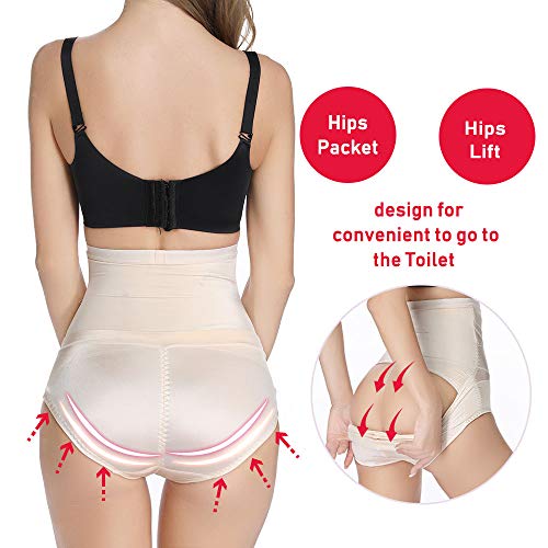 MISS MOLY Mujer Braguita Moldeadora Faja Reductora Cintura Alta Adelgazar Lencería Levanta Gluteos Shapewear Levanta Gluteos