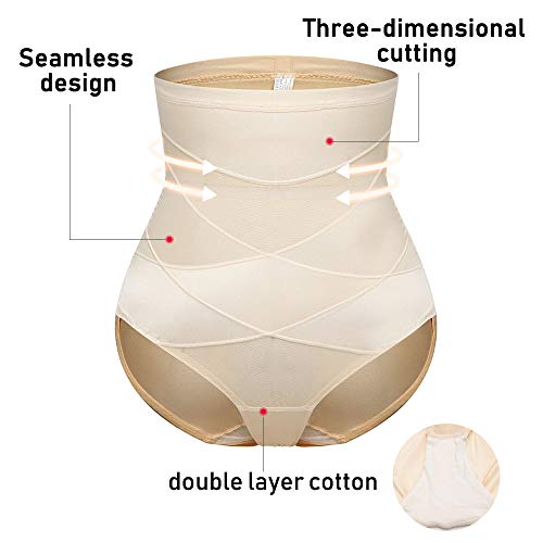MISS MOLY Mujer Braguita Moldeadora Faja Reductora Cintura Alta Adelgazar Lencería Levanta Gluteos Shapewear Levanta Gluteos