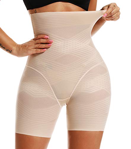 MISS MOLY Pantalones Moldeadora Braga Shapewear Sin Costuras Faja Reductora Adelgazante Braguita Cintura Alta Shaping Panty Butt Lifter Pantalón Elástico Invisible Body Shaper Lenceria para Mujer