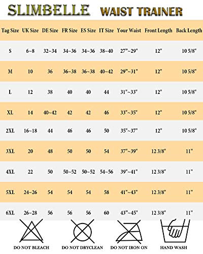 MISS MOLY Waist Shaper|Adelgazante  Waist Trainer Training Corset Deportivo Shaper Moldeadora Faja Reductora Cintura Corsé Slimming Belt