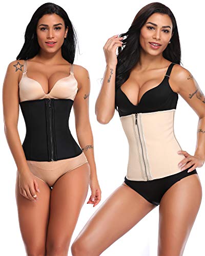MISS MOLY Waist Shaper|Adelgazante  Waist Trainer Training Corset Deportivo Shaper Moldeadora Faja Reductora Cintura Corsé Slimming Belt