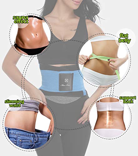 MISS MOLY Waist Shaper|Adelgazante Waist Trainer Training Corset Deportivo Shaper Moldeadora Faja Reductora Cintura Corsé Slimming Belt Negro/Rojo/Azul/Naranja